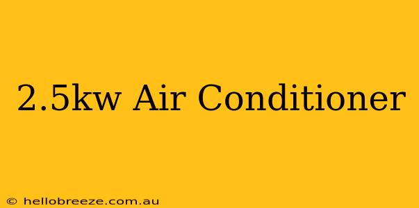 2.5kw Air Conditioner