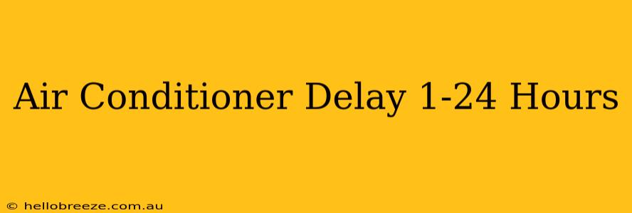 Air Conditioner Delay 1-24 Hours