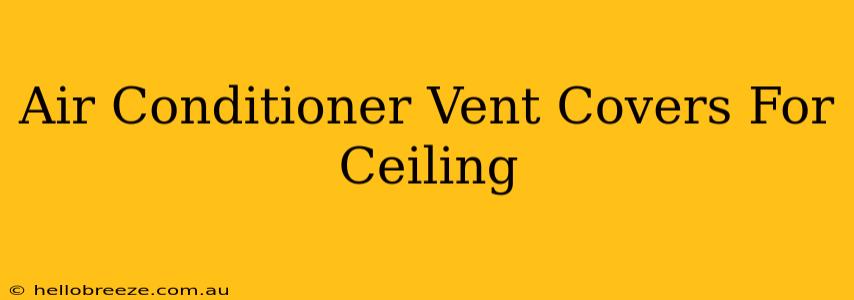 Air Conditioner Vent Covers For Ceiling