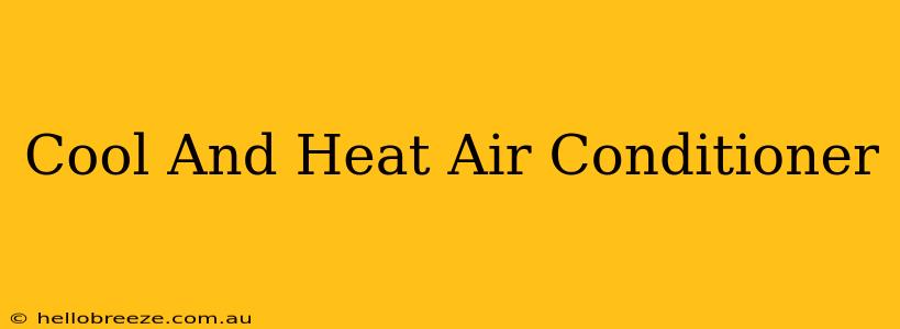 Cool And Heat Air Conditioner