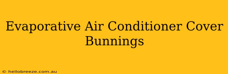 Evaporative Air Conditioner Cover Bunnings