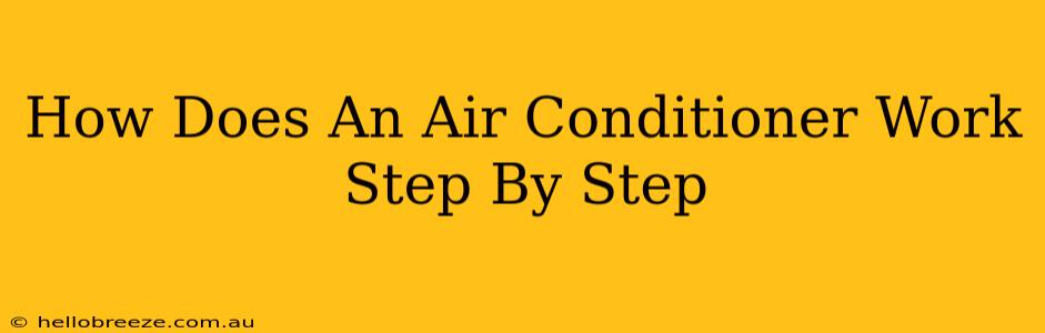 How Does An Air Conditioner Work Step By Step