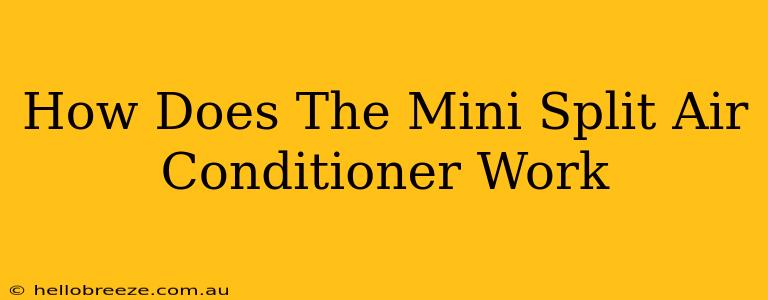 How Does The Mini Split Air Conditioner Work