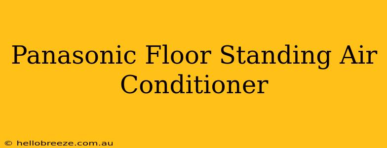 Panasonic Floor Standing Air Conditioner